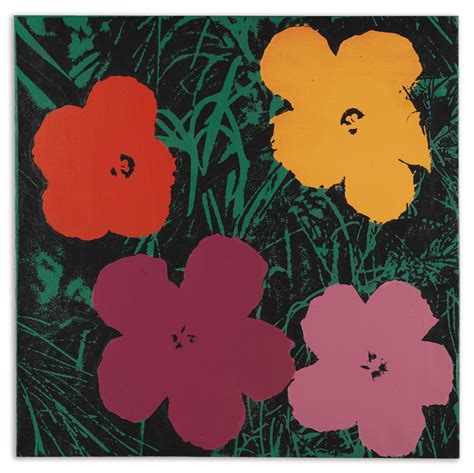 elaine sturtevant warhol flowers.